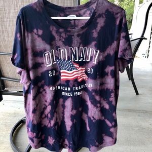 Old Navy Bleach Dye TShirt